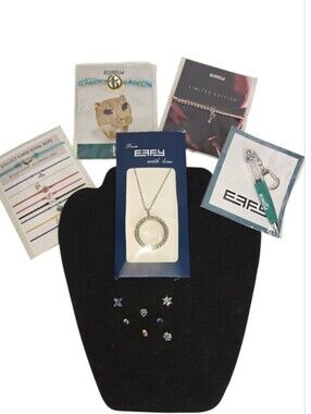 EFFY Collectible Locket Necklace Rope Bracelet Pen Assortment Set NEW
